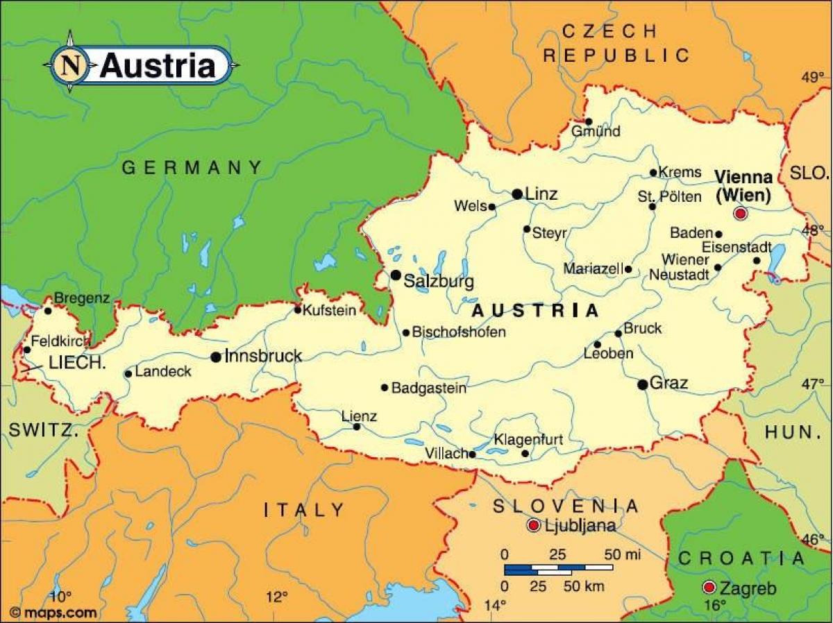 Austria Innsbruck mapie