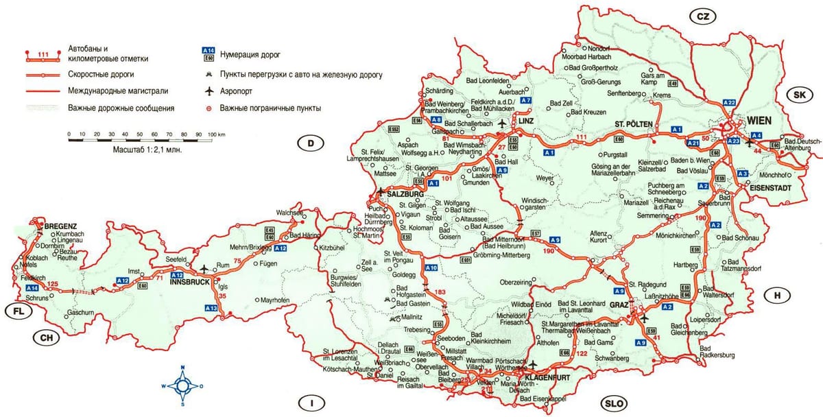 mapa krems, Austria
