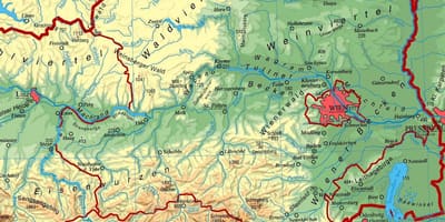 Mapie dolnej Austrii