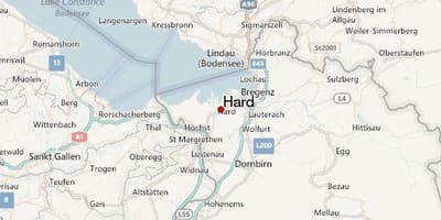 Mapa dysk Austria