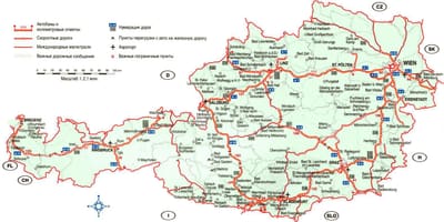 Mapa krems, Austria